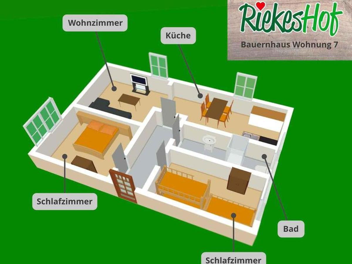 Riekeshof Apartment ชมาลเลนแบร์ก ภายนอก รูปภาพ