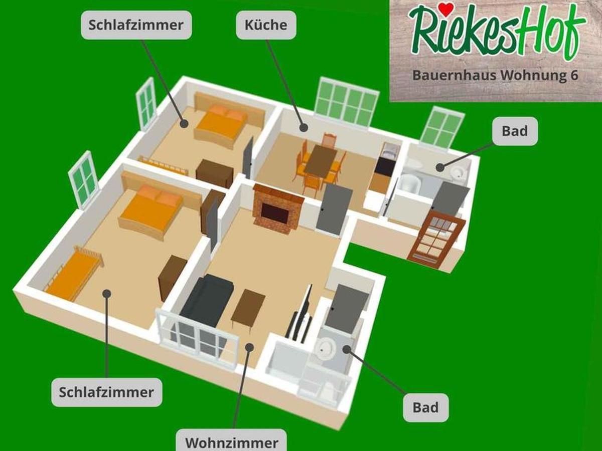 Riekeshof Apartment ชมาลเลนแบร์ก ภายนอก รูปภาพ